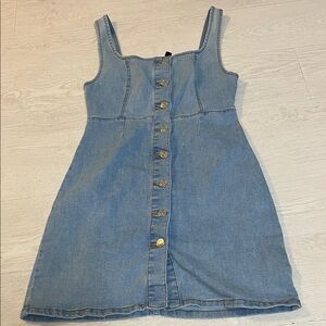 Denim Blue Casual Dress
